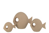 OCEAN COLLECTION SAND FIGURES ROUND FISH