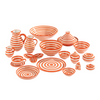 ZUMA STRIPES SALADIER | ORANGE 40X15CM