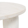 WHITE WASH GALAK 4 LEGS COFFEE TABLE